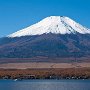 今回のハゲおっさんの旅はここまで。天気が合わず登山できなかったことに悔いを残しつつ、代わりに良い写真がとれたんじゃないかと期待しつつ帰路につく。最後に山中湖から富士を眺めて、道志方面へ。さらば富士山。